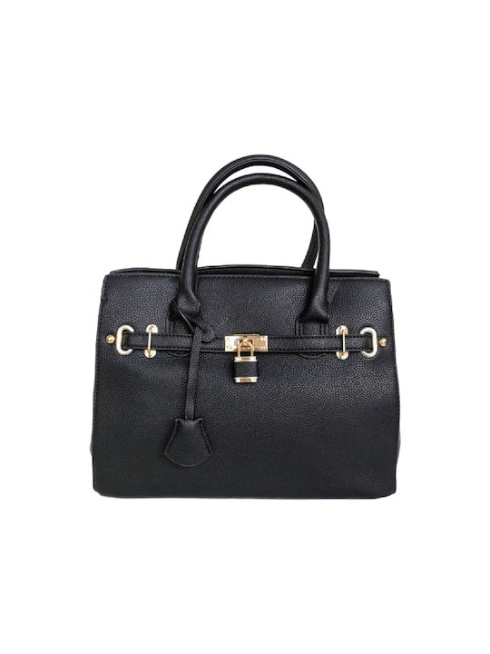 My Shoe Fashion Leather Women's Bag Hand Black