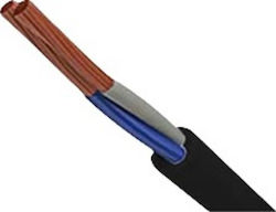 Καλώδιο Ρεύματος με Διατομή 7x1.5mm² σε Μαύρο Χ...