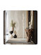 Metallic Coat Rack White Massido 178cm
