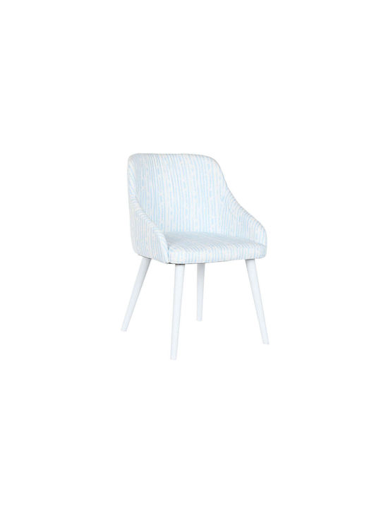 Dining Room Metallic Chair Blue 53x57x79cm