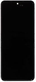 Samsung Screen Service Pack with Touch Mechanism and Frame for Galaxy Z Flip4 (Bora Purple)