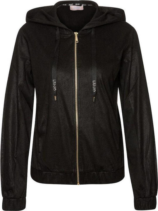 Women's Sweatshirt Jacket Black