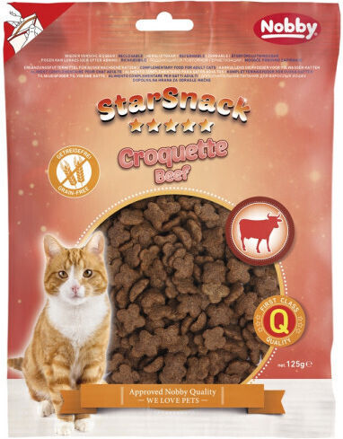Nobby Katzenleckerlis mit Rindfleisch für Katze 125g