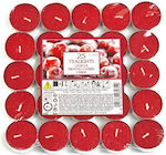 Scented Tealights Κεράσι Red (up to 4hrs Duration) 25pcs