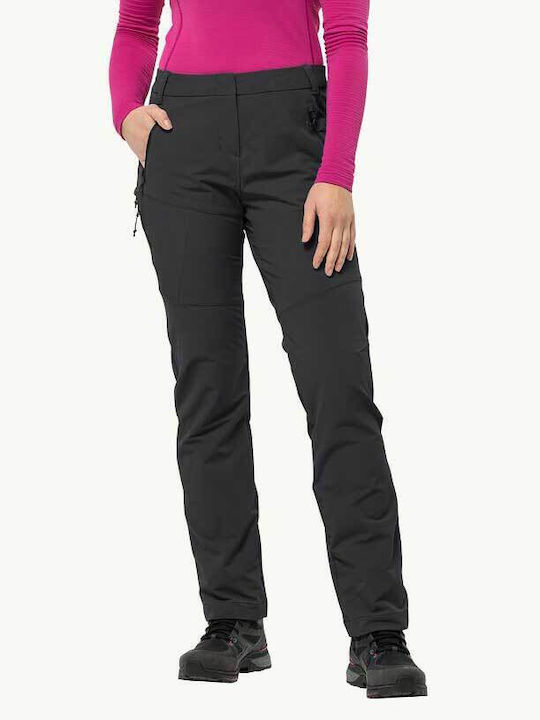 Jack Wolfskin Women's Hiking Long Trousers Black
