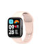 Lite Watch 3 Active Λουράκι Σιλικόνης Ροζ (Redmi Watch 3)