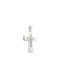 Velegrakis Women's White Gold Cross 14K