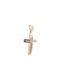 Velegrakis Women's Gold Cross 14K