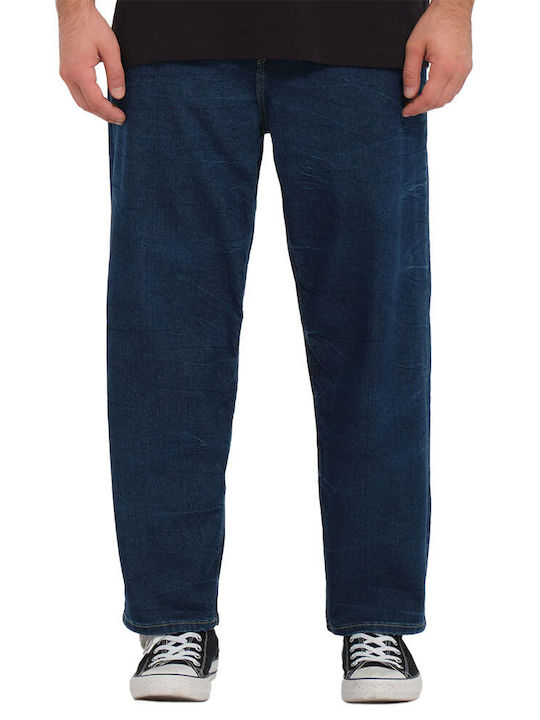 Volcom Billow Men's Jeans Pants in Tapered Line Blue