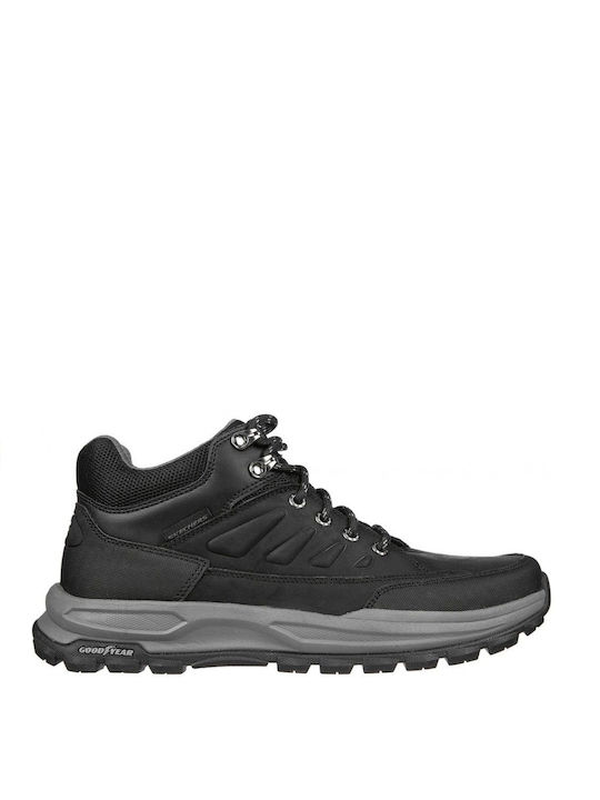 Skechers Men's Hiking Boots Black