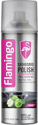 Flamingo Spray Lustruire pentru Materiale plastice pentru interior - Tabloul de bord cu Aromă Măr 220ml 14588
