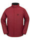 Volcom Ravraah G0652412-MAR Ανδρικό Μπουφάν για Σκι & Snowboard Κόκκινο