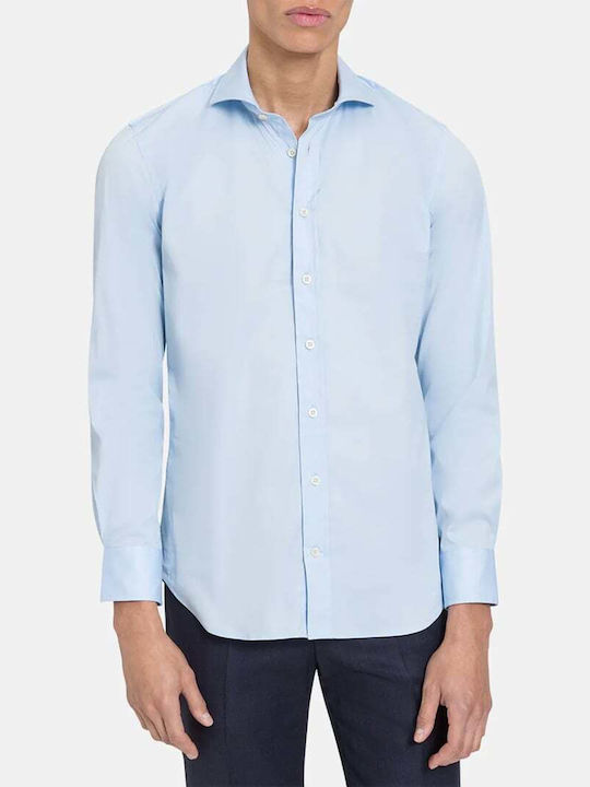 Baldessarini Men's Shirt Long Sleeve Light Blue