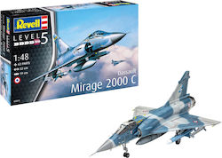 Revell Dassault Mirage 2000C Φιγούρα Μοντελισμού Αεροπλάνο 62 Κομματιών σε Κλίμακα 1:48 200εκ. Revell Dassault Mirage 2000C Φιγούρα Μοντελισμού Αεροπλάνο 62 Κομματιών σε Κλίμακα 1:48 200εκ.