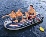 Bestway Hydro-force Treck X2 Inflatable Boat for 3 Adults with Paddles 255x127cm