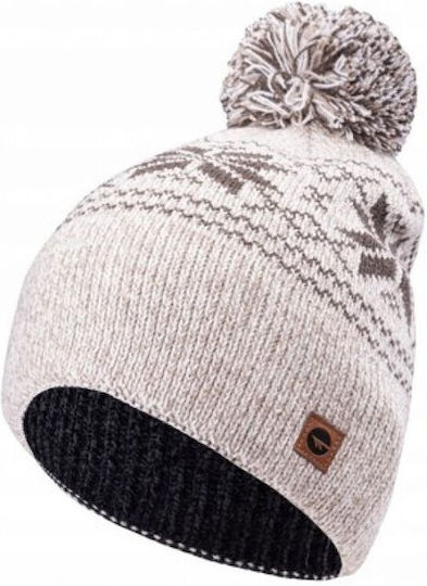 Knitted Beanie Cap White
