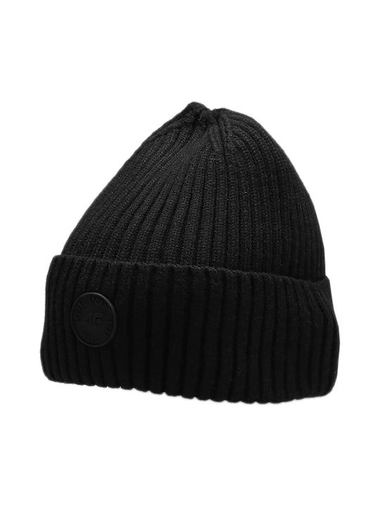 4F Kids Beanie Knitted Black