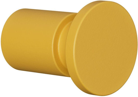Pam & Co Cârlig de Baie Simplu cu șuruburi ​2.2x5cm Galben