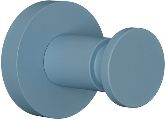 Pam & Co Haken Badezimmer Einzeln Schrauben ​5x5cm Blau