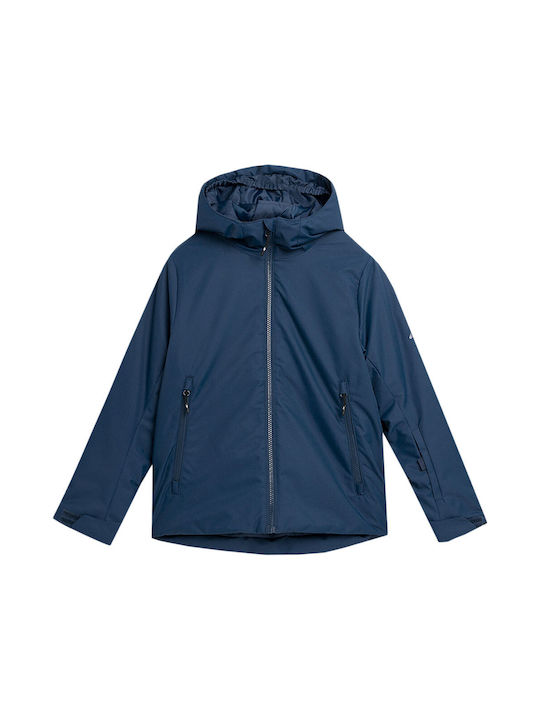 4F Kinderjacke mit Kapuze Blau