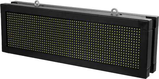 GloboStar Rolling LED Sign Double Sided Waterproof 70.5x22.5cm White