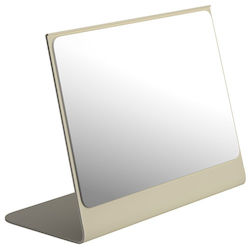 Pam & Co Tisch-Schminkspiegel 10 x 18 cm Beige