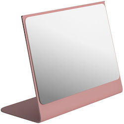 Pam & Co Schminkspiegel Tischgerät 10x18cm Rosa
