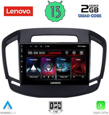 Lenovo Car Audio System for Opel Insignia 2014-2017 (Bluetooth/USB/WiFi/GPS/Apple-Carplay/Android-Auto) with Touch Screen 9"