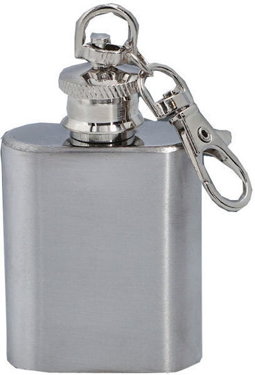 Hip Flask Манерка Неръждаема стомана Сребрист 30мл