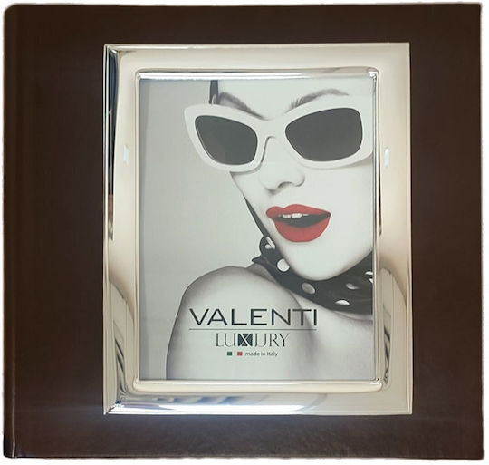 Valenti Hochzeitsalbum Braun aus Silber 18x25cm