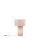 Trio Lighting Fabric Table Lamp for Socket E27 with Gray Shade and Base