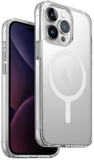 Uniq Lifepro Umschlag Rückseite Silikon Transparent (iPhone 15 Pro Max)