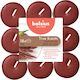 Bolsius Tealights True Scents With Oud Wood Scent In Brown Colour Up To 4 Hours Duration 18 Pieces