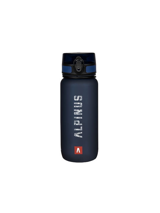 Alpinus Αθλητικό Παγούρι Πλαστικό 650ml Μπλε