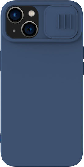 Nillkin Camshield Silky Задна корица Силикон 0.2мм Син (iPhone 15 Plus)