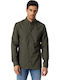 Langärmlig Hemd Khaki