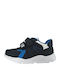 Kids Sneakers with Scratch Blue