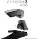 Rati Armster Car Leather Armrest for Nissan Note Black