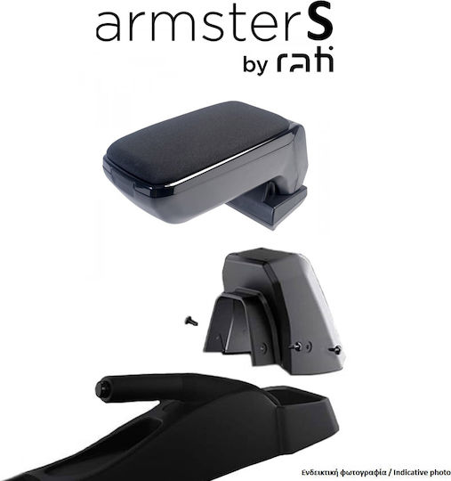 Rati Armster Car Fabric Armrest for Suzuki Baleno Black