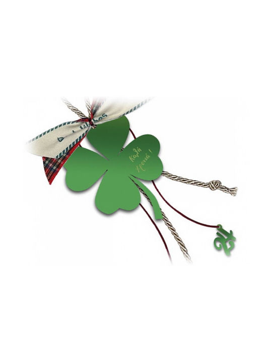 Lucky Charm Clover Green made of Plexiglass 1pcs