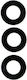 Camera Lens Glass Black for Motorola Moto G60