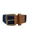 DC Barricade Men's Belt Navy Blue