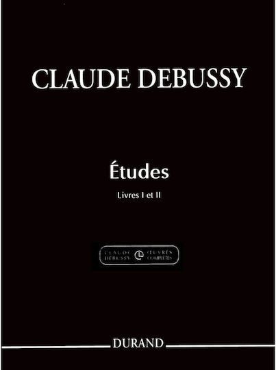 Durand Debussy Claude - Etudes For Piano Vol. I & Ii Παρτιτούρα για Πιάνο