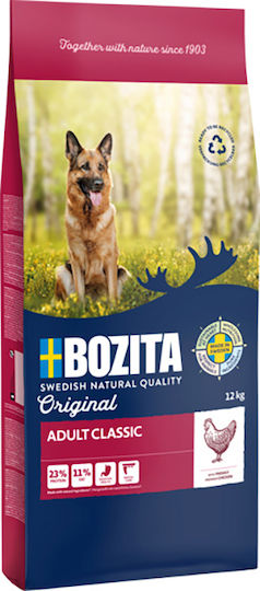 Original 12kg Dry Food Gluten-Free for Adult Dogs with Chicken