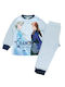 Disney Kids' Pajamas Winter Fleece Light Blue Frozen