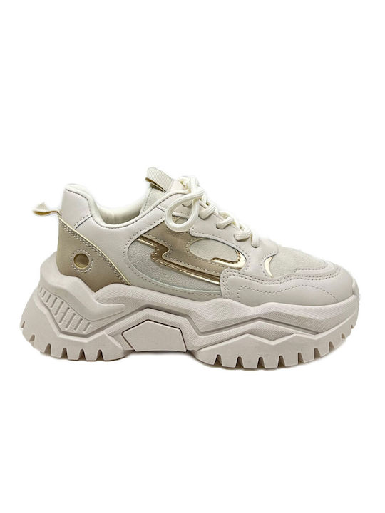 Queen Accessories Sneakers Beige