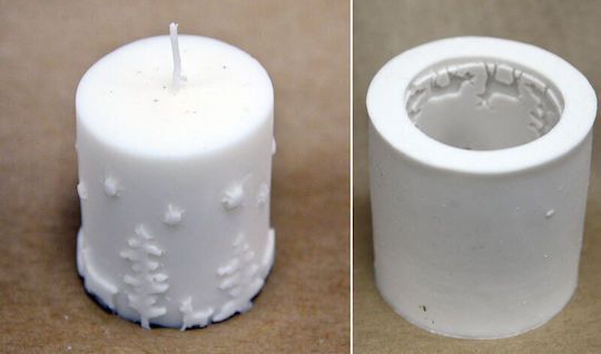 Faitakis Pack Christmas Mold Silicone for Clay 6.9x6.9cm