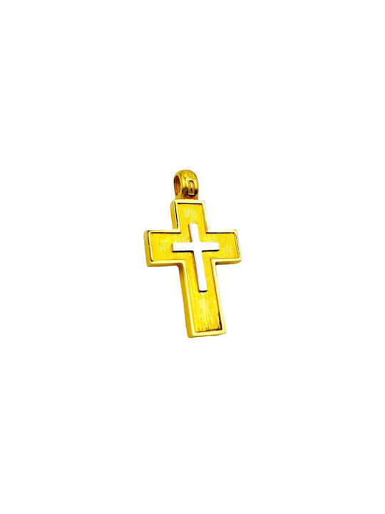 Velegrakis Men's Gold Cross 14K