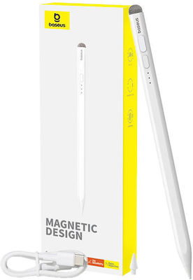 Baseus Smooth Writing 2 Stylus Pen with Palm Rejection for Apple iPad in White color P80015802213-00