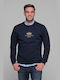 Everbest Herren Sweatshirt Blau